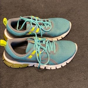 ASICS running shoes, size 8